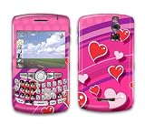 Heart Parade Design Decal Protective Skin Sticker for Blackberry Curve