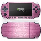 Design Skins for Sony PSP Slim & Lite - Shiny Metal - Pink Design Folie