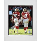 Photo File San Francisco 49ers Steve Young / Jerry Rice Matted Photo