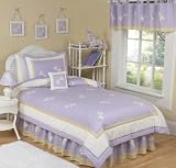 Purple Dragonfly Dreams Girls 4 pc Twin Kids Juevenile Childrens Bedding Set