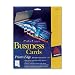 Avery 5881 Color laser perforated white 2x3-1/2 business cards, 8 cards/sheet, 160 cards/pk