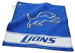 Team Golf 30980 Detroit Lions Woven Golf Towel