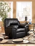 Sydney Black Rocker Recliner by Ashley Furniture