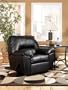 Sydney - Black Rocker Recliner by Ashley Furniture