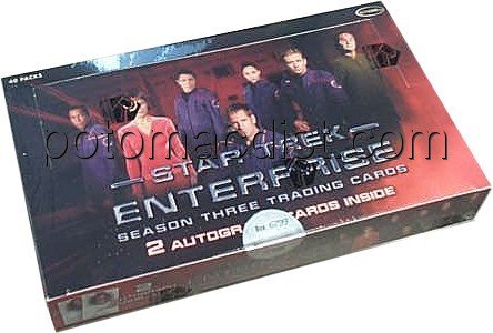 Star Trek Enterprise Season 3 Trading Cards Unopened Hobby Box (Rittenhouse)