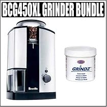 Breville BCG450XL Ikon Conical Burr Grinder and Cleaner Outfit - Breville ABREBCG450XLK1