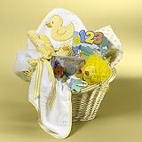 Everything's Just Ducky Bath Time For Baby Gift Basket - Large