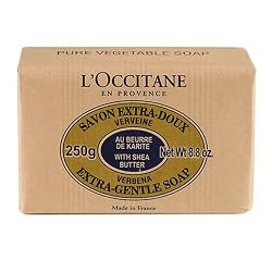 L'Occitane Savon Extra-Doux Verveine, (Verbena Soap, Extra Gentle), 8.8-Ounce Bar