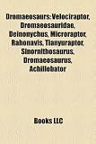 Dromaeosaurs: Velociraptor, Dromaeosauridae, Deinonychus, Microraptor, Rahonavis, Tianyuraptor, Sinornithosaurus, Dromaeosaurus, Achillobator