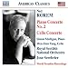 Search : Rorem: Piano Concerto No. 2 / Cello Concerto