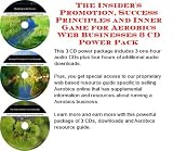 The Insider's Promotion, Success Principles and Inner Game for Aerobics Web Businesses 3 CD Power Pack