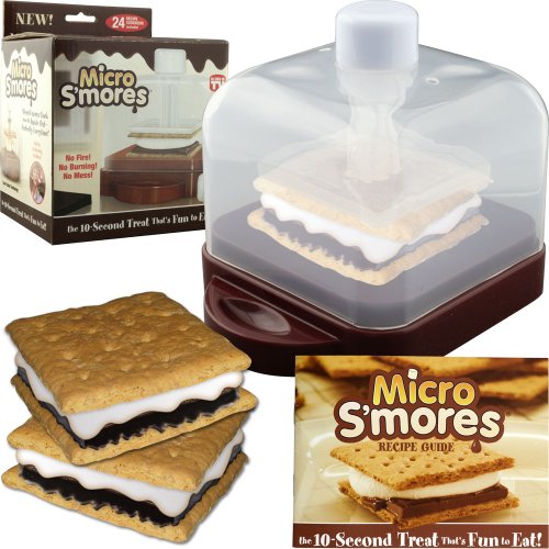 Micro S'mores 80-1764 with 12 Classic and 12 Holiday Recipes