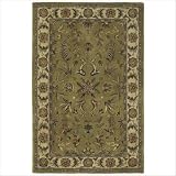 Kaleen 6027 - 21 Mystical Garden Royal Garden Moss Oriental Rug Size: Round 9'9''