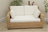 CONSERVATORY FURNITURE DOUBLE SOFA PADSTOW