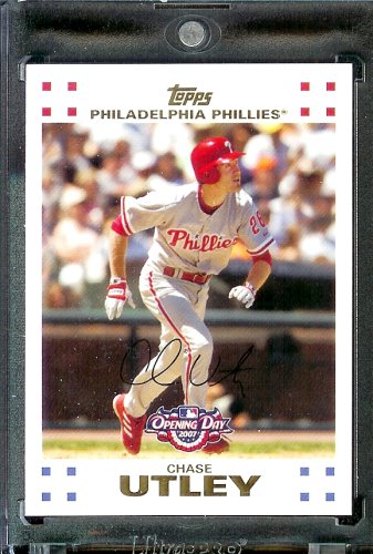 Buy 2007 Topps Opening Day #99 Chase Utley Phillies - Mint Condition - Shipped in Protective Display... by Topps