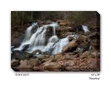 WATERFLOW - Gallery Wrapped, Stretched Canvas Photograph