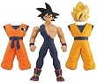 Dragon Ball Z Quick-Change Figures Goku and Super Saiyan Goku