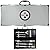 NFL 8 Piece BBQ Set with Case