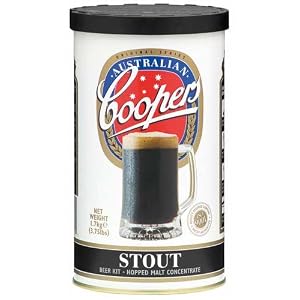 Complete Coopers Brewery Stout Beer Kit Package