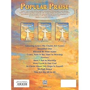 Popular Praise: 10 Timeless Christian Worship Songs (Easy Piano)
