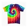 Adult Classic Retro Swirl Tie-Dye S/S T-Shirt - X-Large