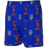 NCAA New York Mets Royal Blue Maverick Boxer Shorts (Small)
