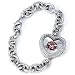 NBA Women's BH-TOR Heart Collection Toronto Raptors Watch
