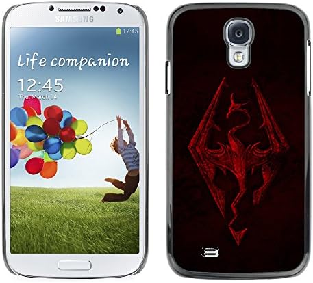 NUMO Slim Sleek Case Cover Armor Polycarbonate Aluminium / Skyrim Dragon / Samsung Galaxy S4