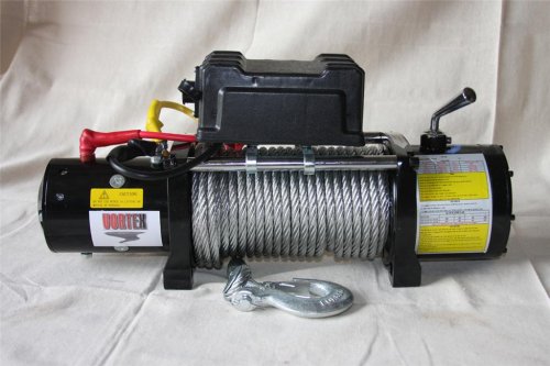 NEW 8000 LB Pound Recovery Winch Bonus Package! 2 remotes 4 JEEP TRUCK OR TRAILER