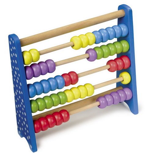 Rechenrahmen, bunt