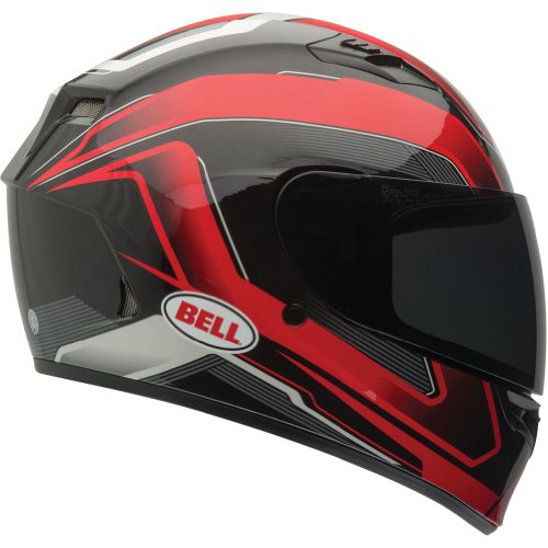 Bell Cam Adult Qualifier On-Road Motorcycle Helmet - Red - Large