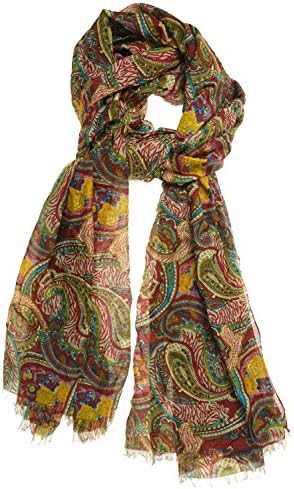 Cejon Paisley Oversized Day Wrap Red