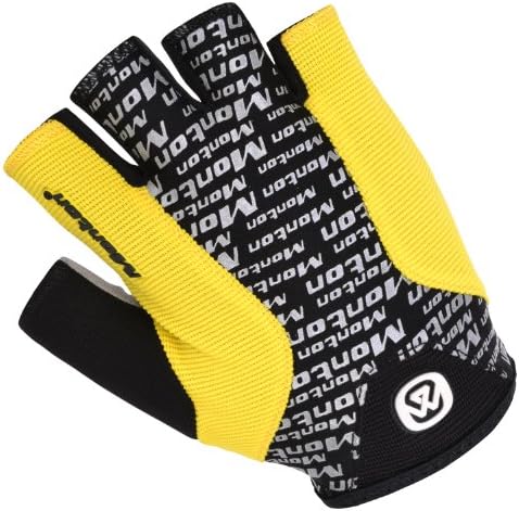 Monton Hight Quality Outdoor Sports Cycling Glove Royalwind-lotto Black Yellow (M)