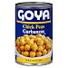 Image of Goya, Bean Chick Peas, 15.5-Ounce (24 Pack)