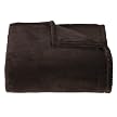 Chocolate Microplush Blanket - Full/Queen