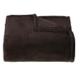 Chocolate Microplush Blanket - Full/Queen