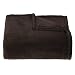 Chocolate Microplush Blanket - Full/Queen