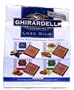 Ghirardelli Luxe Milk Chocolate Assortment: Milk Chocolate, Crisp, Almond, & Hazelnut, 50 squares