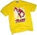 Search : The Flash - Yellow -- Justice League Adult T-Shirt