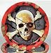Skull and Crossbone Pirate Skull Paper Plates