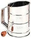 Mrs. Anderson's 3-Cup Stainless-Steel Crank Flour Sifter