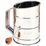 Mrs Anderson's Baking 5-cup Stainless Steel Crank Flour Sifter