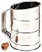 Mrs. Anderson's 3-Cup Stainless-Steel Crank Flour Sifter