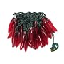 Chili Pepper Light String, 35 Lights, Crystal Red