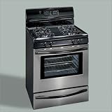 Frigidaire Gallery Series GLGFZ376FC 30 Freestanding Gas Range with 4 Sealed Burners, 14,000 Power Plus Burner, 5.0 cu. ft. SpeedBake Convection Oven, EasySet 330 Electronic Oven Control and Storage Drawer