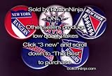 Set of 5 New York Rangers Pins 1.25" NHL Hockey