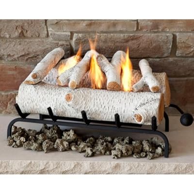 Real Flame 2609-B Indoor Convert Gel Log Fireplace Insert