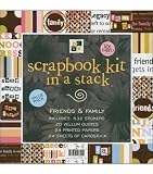Scrapbook Kit In A Stack 12X12-Friends/Family