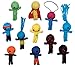 String VooDoo Dolls - set of 11 small dolls