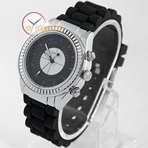 SunShine Day New Trendy Fashion Sports Men Boy'S Silicone Rubber Band Japan Movt Quartz Watch